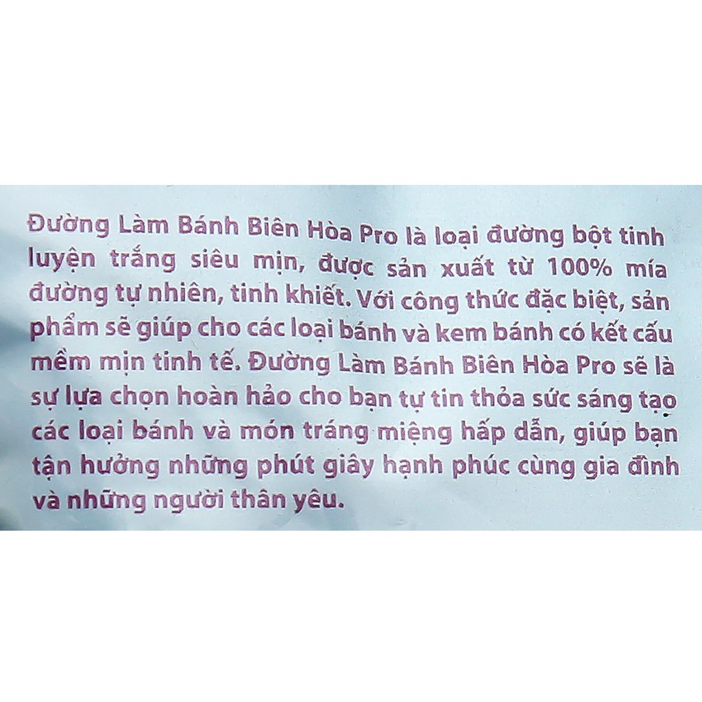 Đường bột, đường xay Biên Hòa làm bánh