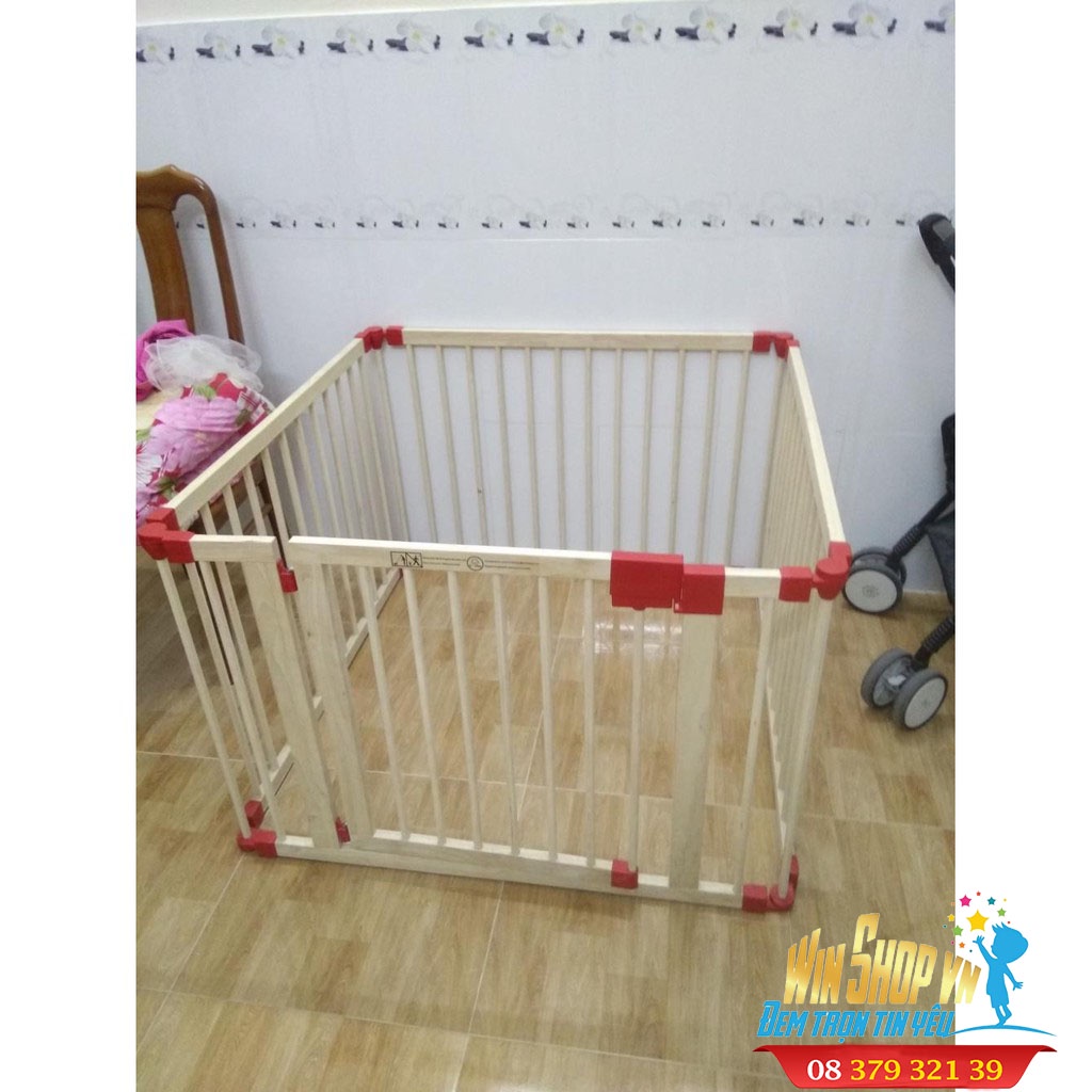 Rào chắn Playpen 3D 4 cánh