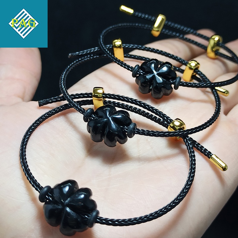 Lắc Tay Phong Thuỷ Đ.á Tự Nhiên - Tặng Hộp Đựng