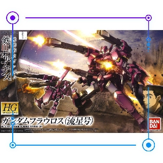 Mô hình lắp ráp HG Gundam Flauros Ryusei-Go Bandai - GundamVN