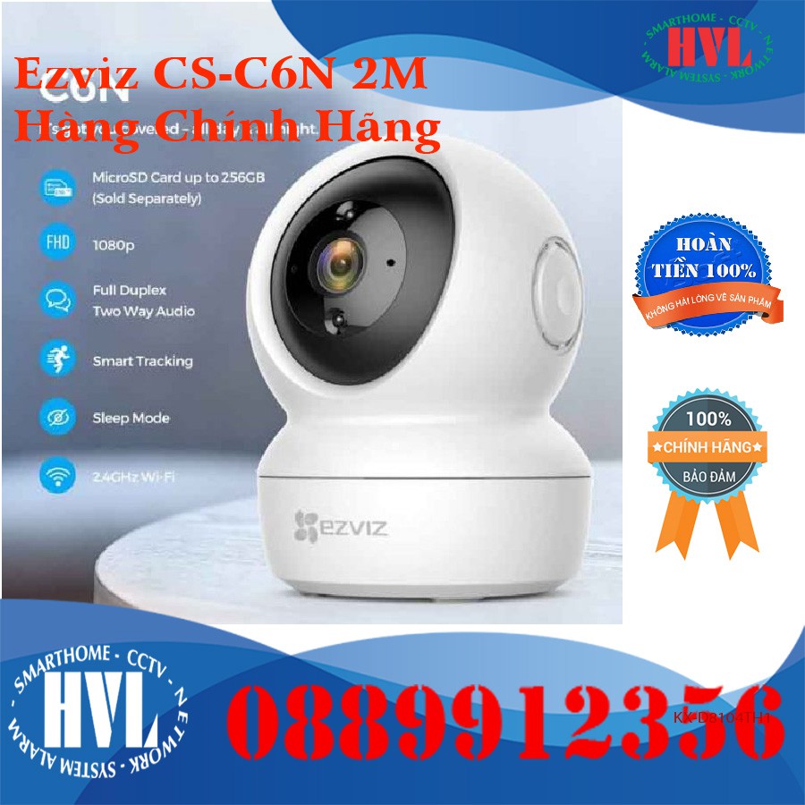 Camera Wifi thông minh EZVIZ C6N 1080P