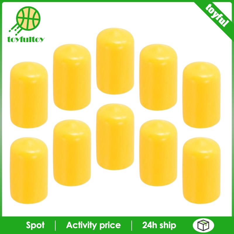 Set 10 Vỏ Bọc Bảo Vệ Đầu Cơ Bida Bằng Cao Su