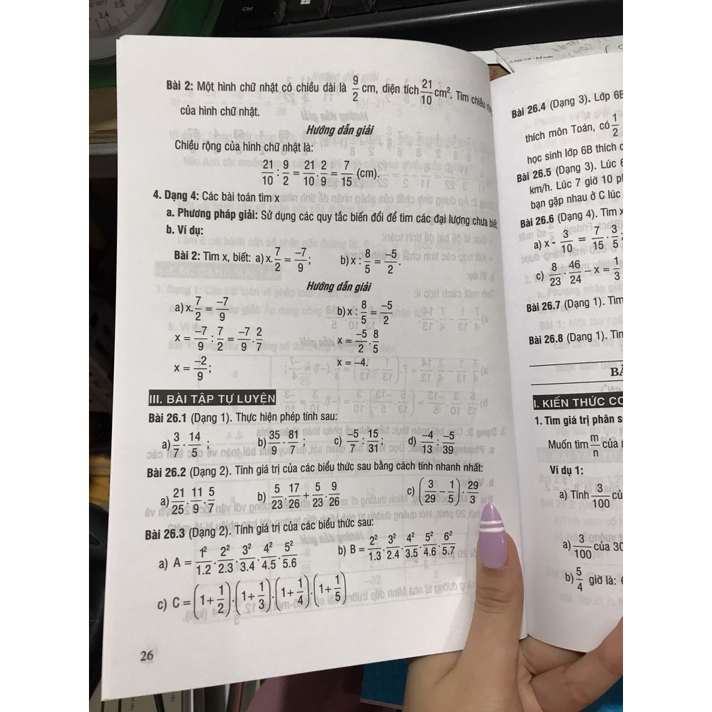 Sách - Hướng dẫn học và giải các dạng bài tập toán 6 tập 2 (Bám Sát SGK Kết Nối Tri Thức Với Cuộc Sống)