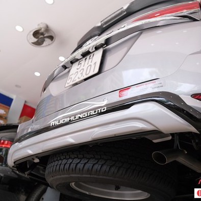 Gắn Ốp Gầm - Ốp Cản Trước Sau Xe Toyota Fortuner 2017-2020 Cao Cấp