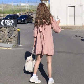 Váy nơ sau lưng ullzang 2019