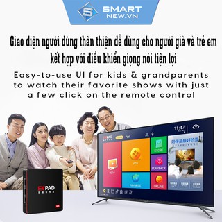 Android tv box EVbox Ram 4GB - Android tv box đắt nhất thế giới [ Tặng điều khiển giọng nói ]