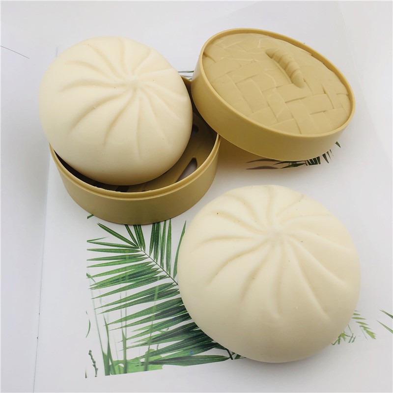 Bánh bao giảm stress [HÀNG CÓ SẴN] Bánh bao đồ chơi cho trẻ em người lớn chất liệu TPR an toàn sức khỏe