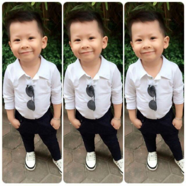 Bộ ghi lê bé trai