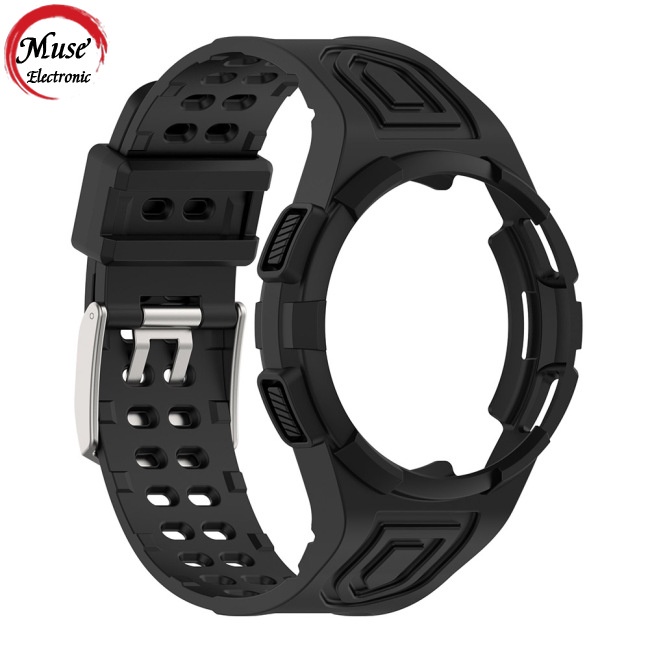 Dây Đeo Thay Thế Bằng Silicon Cho Đồng Hồ Samsung Galaxy Watch4 Classic 46mm