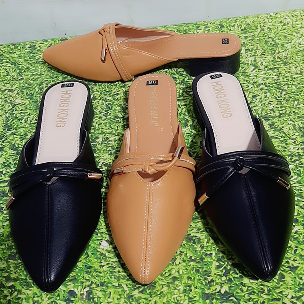 GIÀY SỤC DA NỮ THẮT NƠ SIÊU ÊM