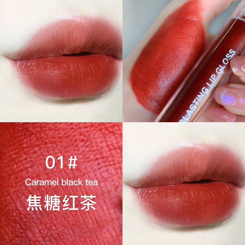 Maxfine Velvet Lip Glaze Matte Lip Gloss Moisturizing Lipstick | BigBuy360 - bigbuy360.vn