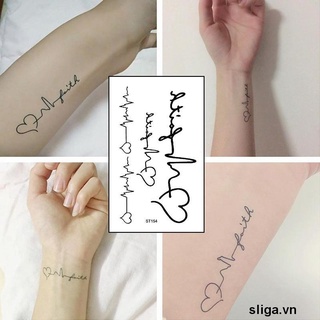 💖💖Nhãn dán hình xăm tạm thời chống nước phong cách ngẫu nhiên cá tính thời trang dành cho nam và nữ