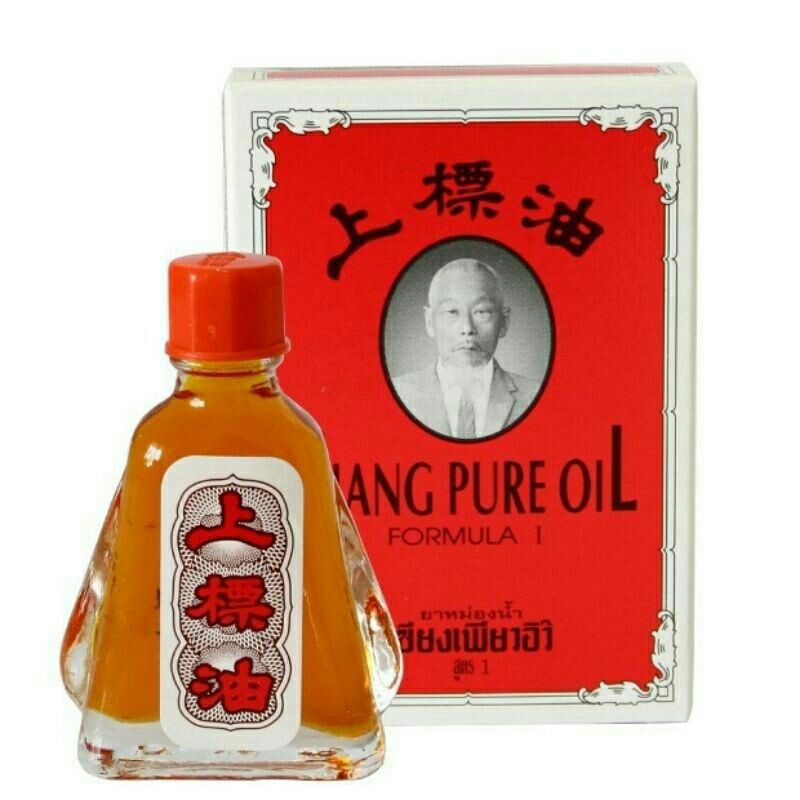 Dầu gió Thái đỏ SIANG PURE OIL ⚡ CHÍNH HÃNG ⚡ Dầu gió Thái Lan làm giảm nhẹ đi những cơn đau đầu, nghẹt mũi, cảm lạnh