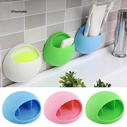 Kệ hít tường để bàn chải đánh răng gắn tường tiện lợi