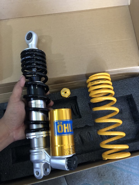 Phuộc Ohlins Vario Click hàng siêu 1:1 lun 2 lò xo