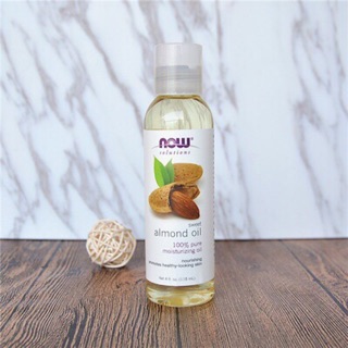 Dầu hạnh nhân NOW Solutions almond oil 100% pure - Chính hãng