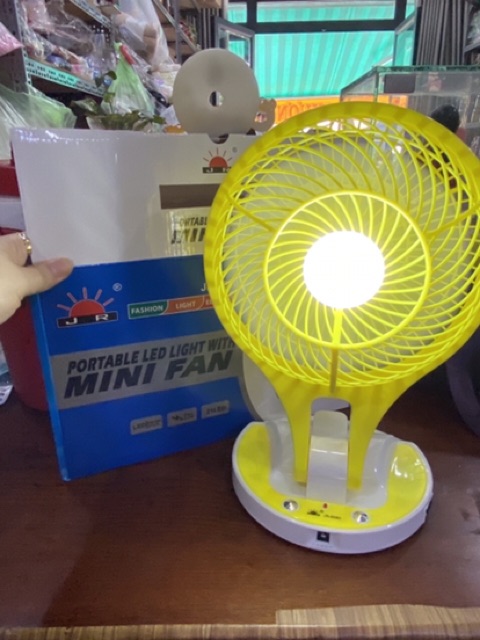 Quạt sạc điện kiêm đèn pin Mini Fan M-5580