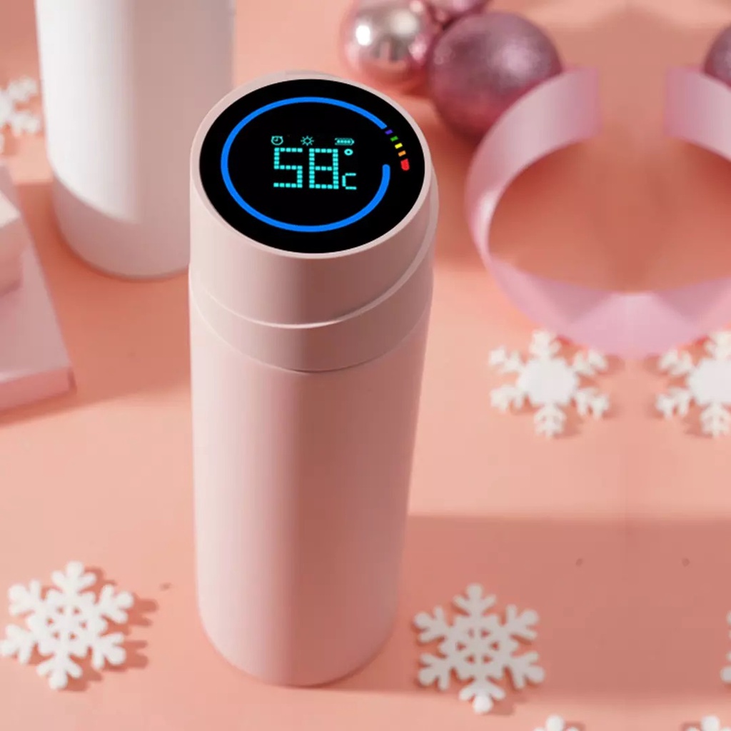 THERMOS Cốc Giữ Nhiệt Xiaomi Youpin Màn Hình Cảm Ứng