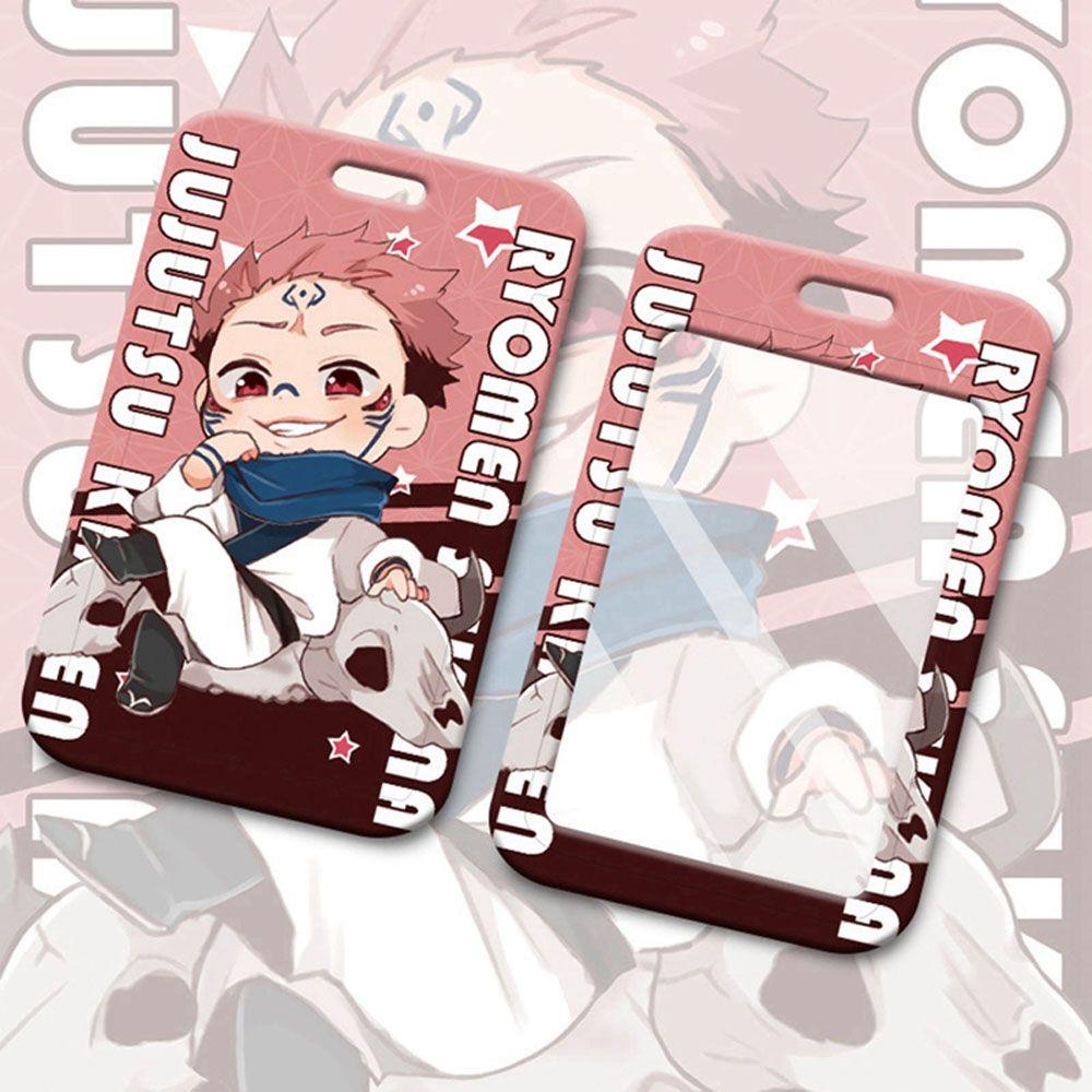 Aaron1 Vỏ Bọc Thẻ Hình Anime Nhật Bản Demon Slayer Jujutsu Kaisen Dễ Thương Làm Quà Tặng