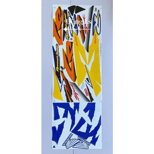 Tem dán xe honda Ls 125, Tem LS 125 đời 2001 Thailand