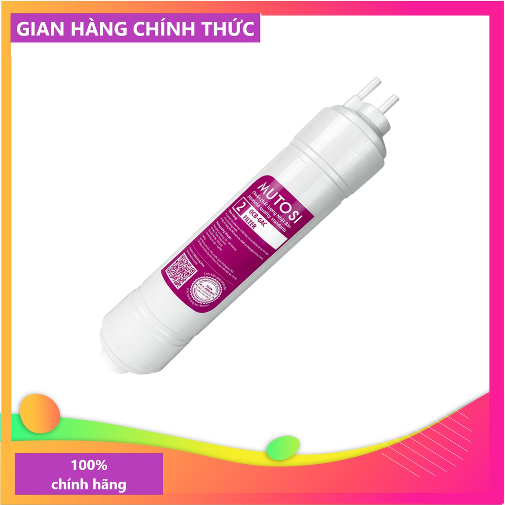 Lõi lọc nước Mutosi số 2 - Lõi đúc OCB-GAC
