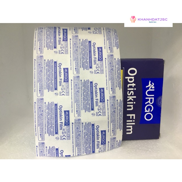 Băng vô trùng trong suốt, không thấm nước Urgo Optiskin Film 53 x 80mm
