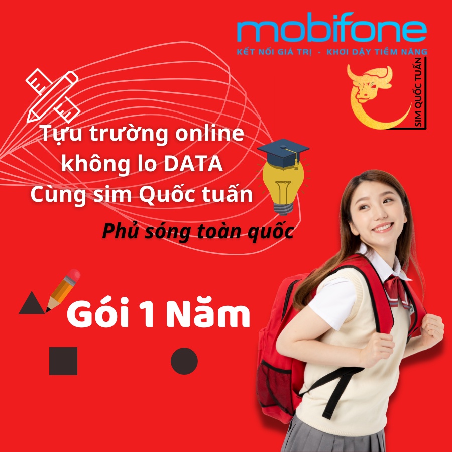 Sim 4G Mobiphone 12Max90. Tặng 12 tháng Miễn Phí