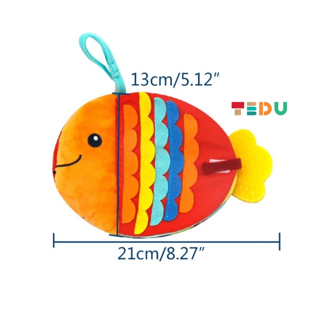 Sách vải theo chủ đề TEDU - Đồ chơi giáo dục cho bé