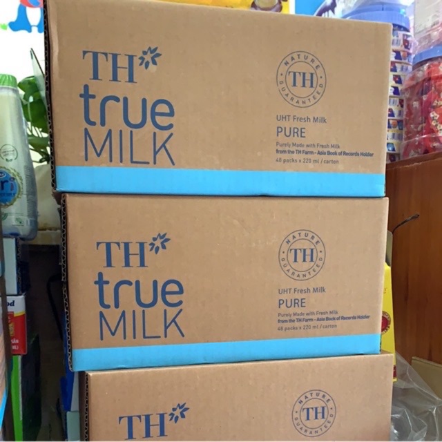 Sữa bịch TH True Milk 220ml [ Date Cập Nhât]