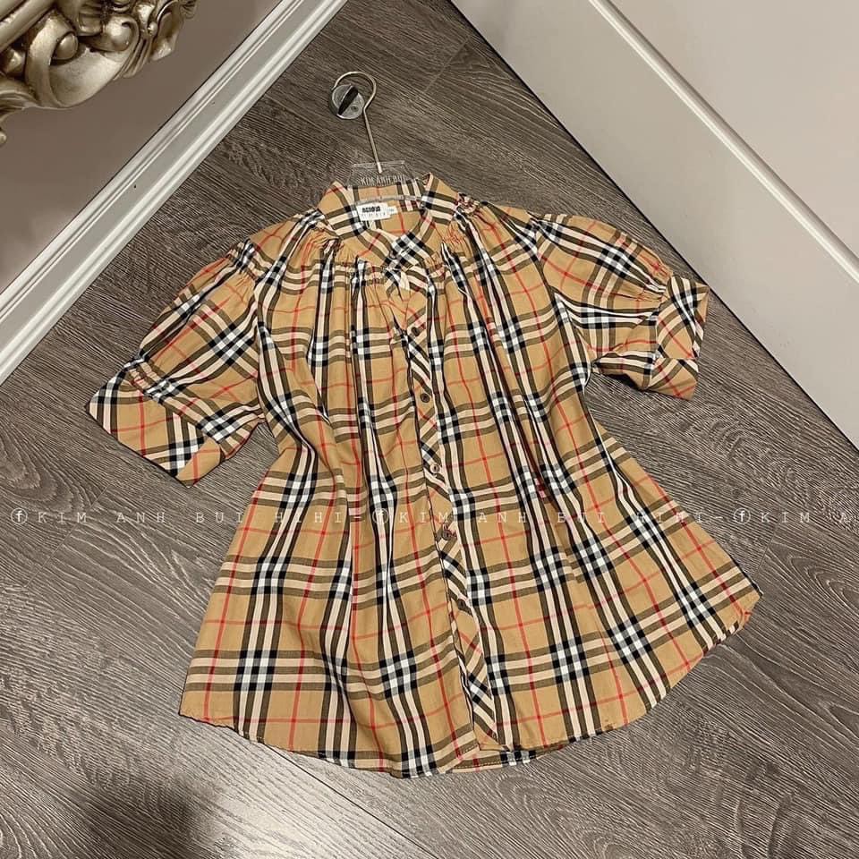 so mi tay phồng kẻ sọc shop sun soc | BigBuy360 - bigbuy360.vn