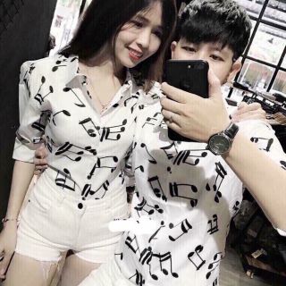 Áo sơmi nam nữ cá tính