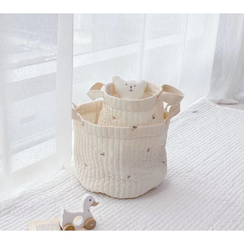 Túi Đựng Đồ Thêu Họa Tiết Dễ Thương Cho Mẹ Và Bé