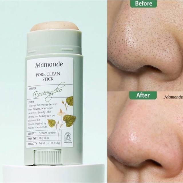 Rẻ vô địch] Thanh lăn mụn đầu đen MAMONDE PORE CLEAN BLACKHEAD STICK 18gr | Shopee Việt Nam