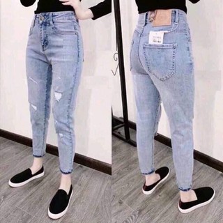 QUẦN JEAN NỮ, QUẦN BAGGY JEAN NỮ CHẤT BÒ ĐỘC ĐÁO MẪU MỚI PHONG CÁCH TRẺ TRUNG 128