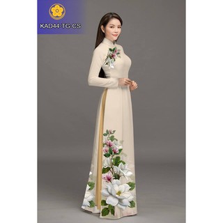 Vải Áo Dài Tằm Ý, Lụa Nhật  KAD44