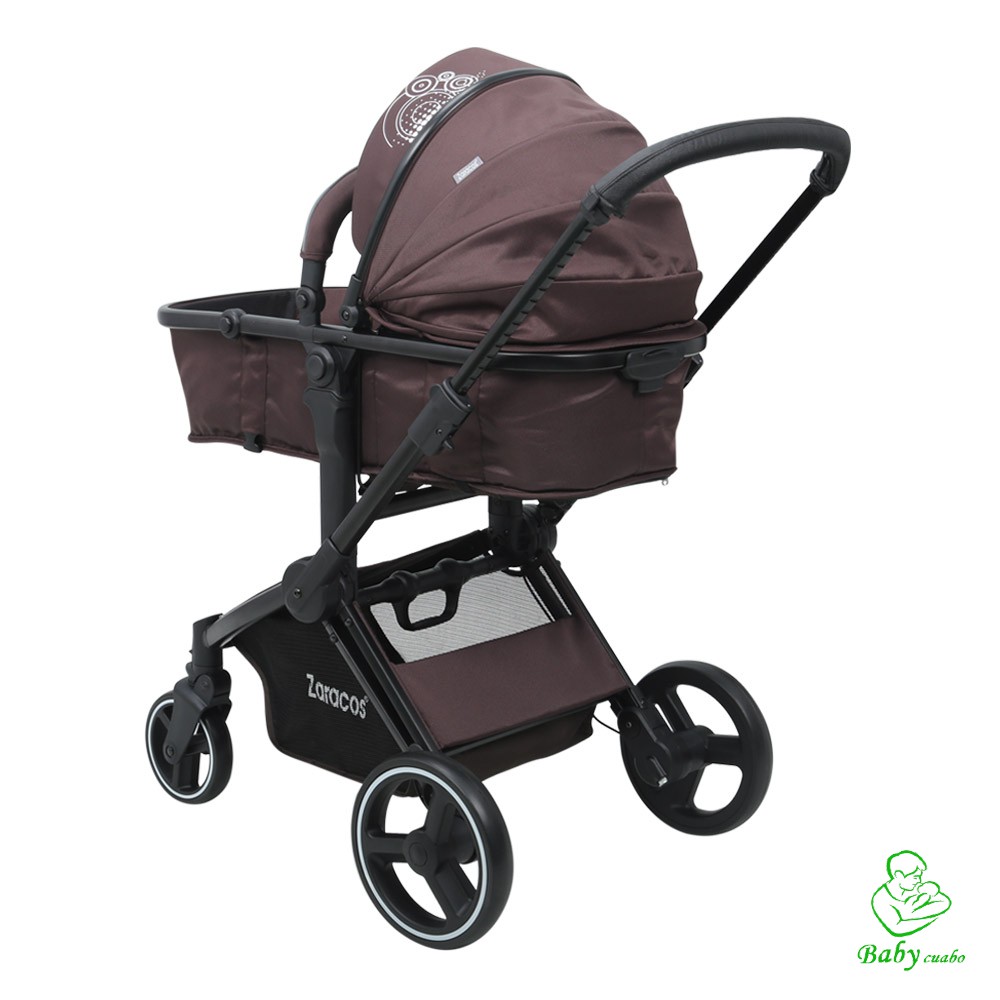 Xe đẩy cho bé – Zaracos ZIPPY 8186 – DARK BROWN (Xe Nôi Cho Bé)