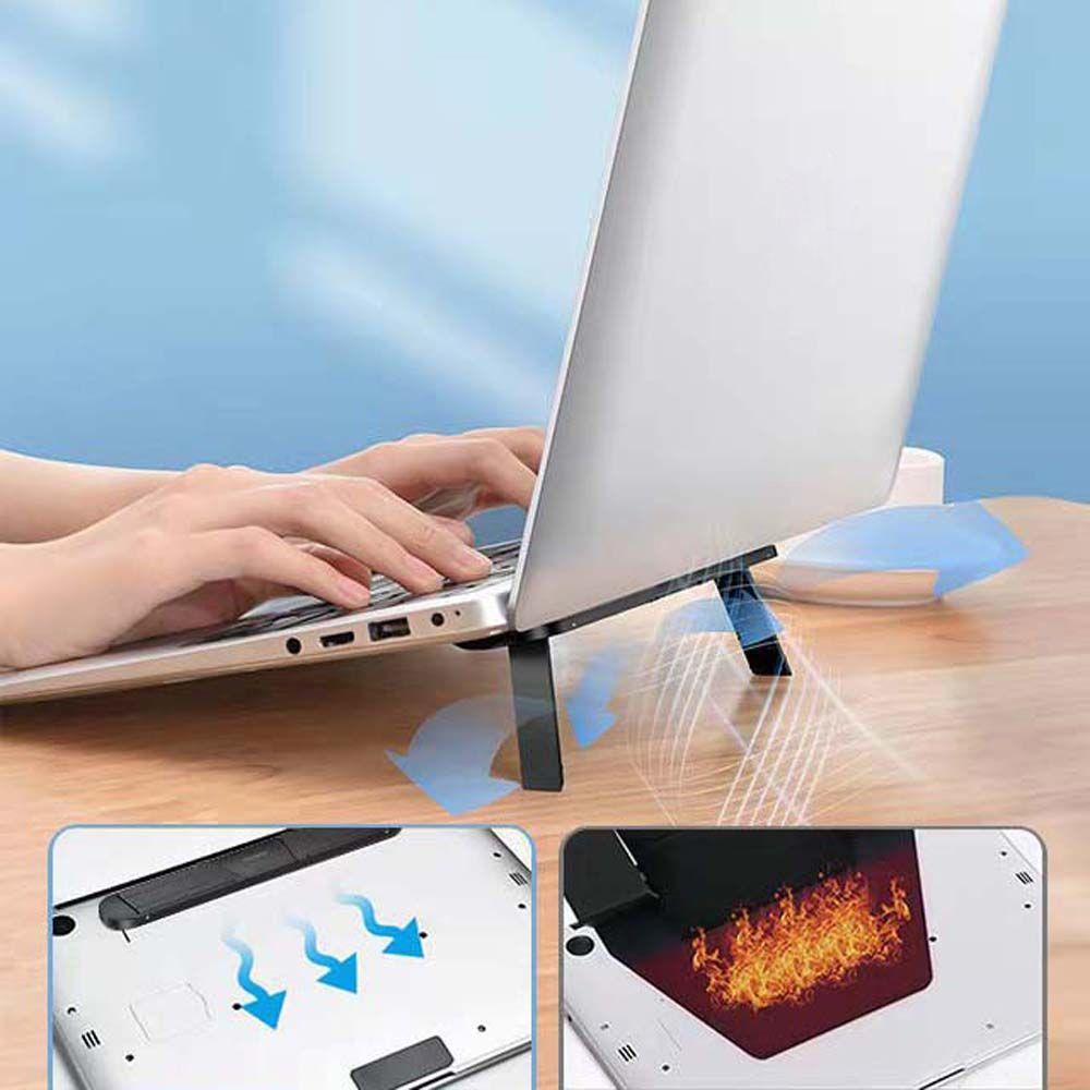 Giá Đỡ Laptop / Máy Tính Bảng Bằng PC + Đế Tản Nhiệt Tùy Chỉnh Tiện Dụng
