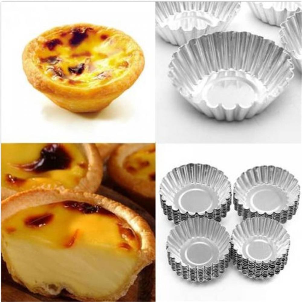 Bộ khuôn nhôm làm bánh tart