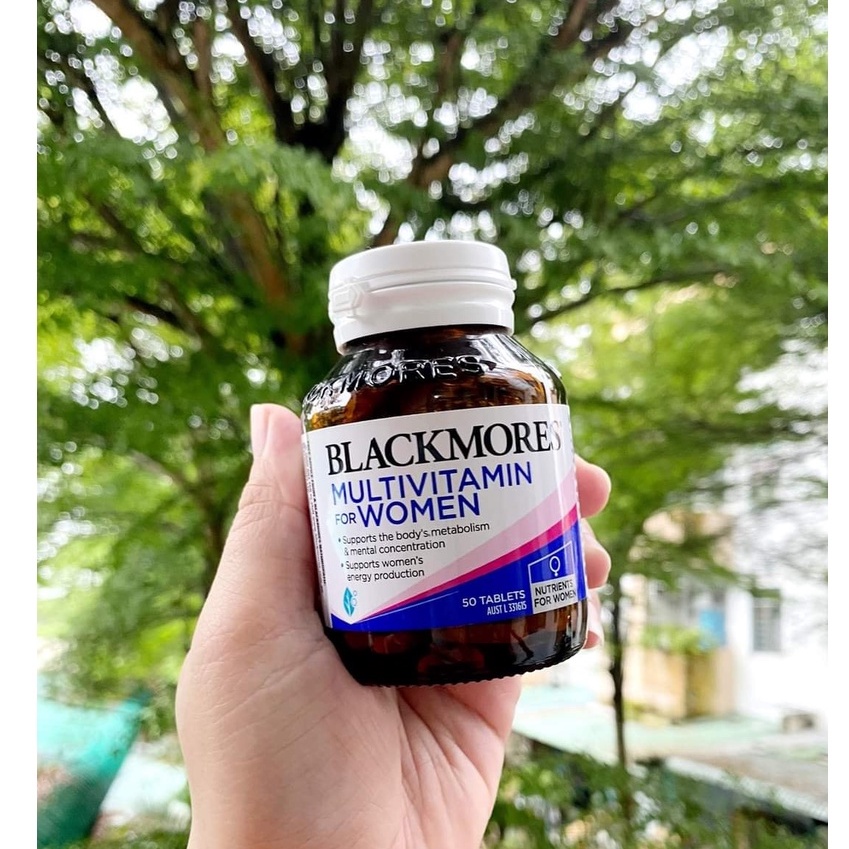 Multivitamin for women Blackmores Úc, Vitamin tổng hợp dành cho nữ 50 viên