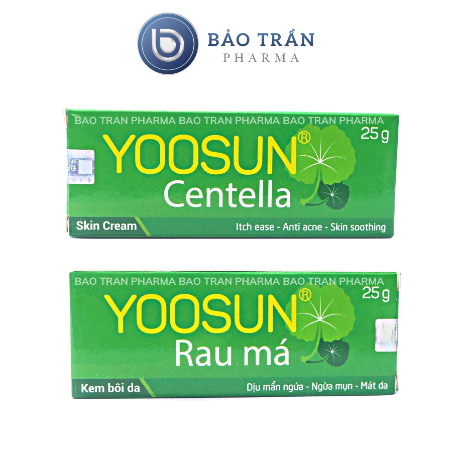 Kem Yoosun Rau Má hỗ trợ giảm rôm sảy hăm da dịu vết côn trùng đốt phục hồi da...