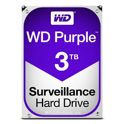 Ổ Cứng Desktop Western Digital Purple 3TB Sata 3