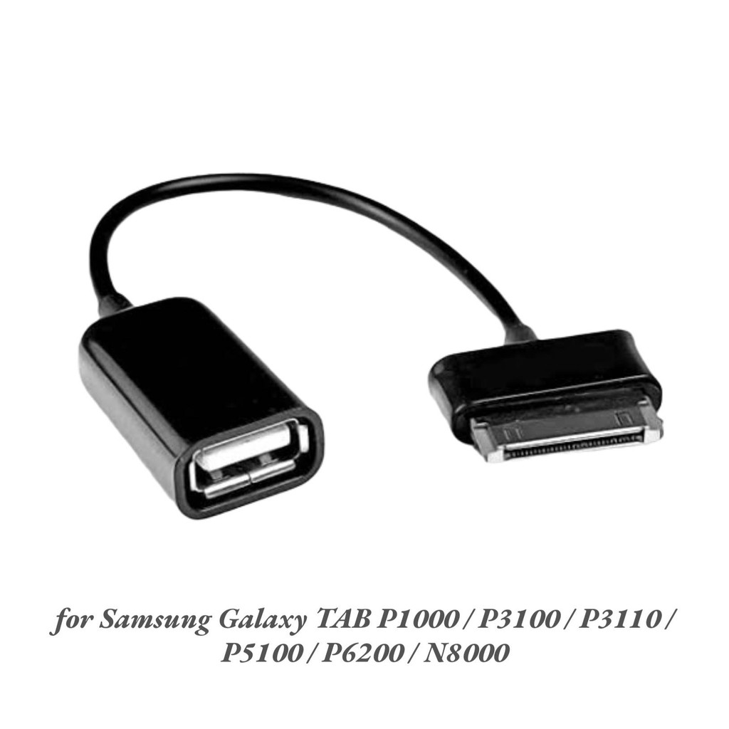 Cáp Otg Cho Samsung Galaxy Tab P1000 P3100 P3110 P5100 P6200 N8000