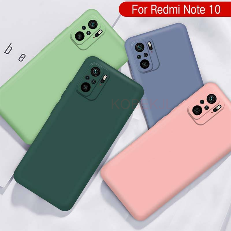 XIAOMI Ốp Điện Thoại Silicon Dẻo Siêu Mỏng Cho Redmi Note 10 Note10 Pro Note10Pro Note9T Remdi9T RedmiNote10