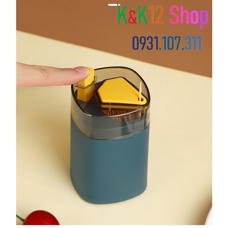 Hộp đựng tăm kiểu dáng dễ thương.