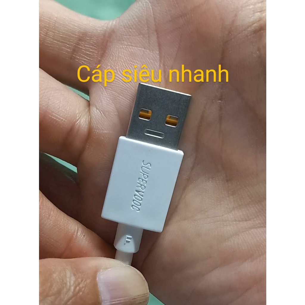 【 Chính Hãng 】Cáp dữ liệu sạc siêu nhanh SuperVOOC R17 PRO Cáp gốc RENO AEC - hàng chính hãng