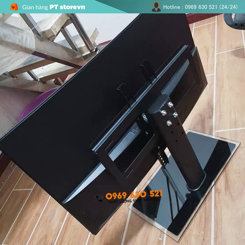 [Hàng Cao Cấp] Chân đế tivi đa năng 26 - 32 Inch - Chân tivi để bàn mặt kính cường lực - Model: DZ32