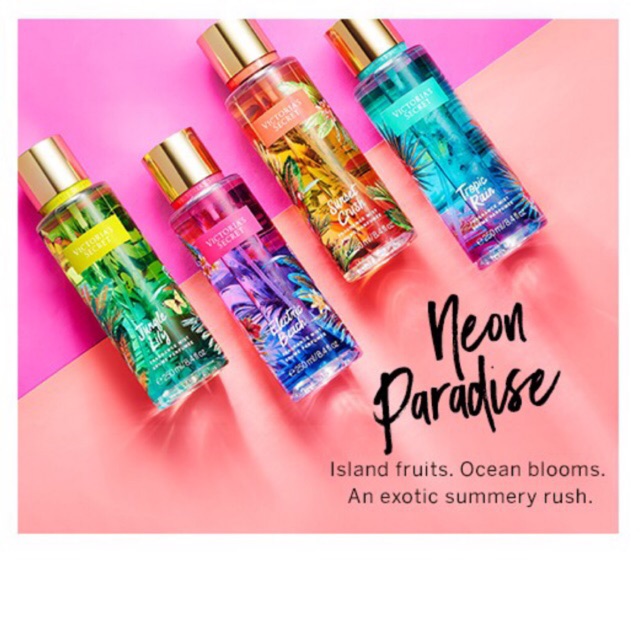 🌟.....: Xịt Thơm Body Mist Victoria’s Secret - NEON PARADISE (30ml-50ml-100ml) ...:🌟