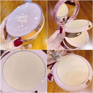 Phấn phủ Glamor bright 2 tầng nhũ và không nhũ Thái lan