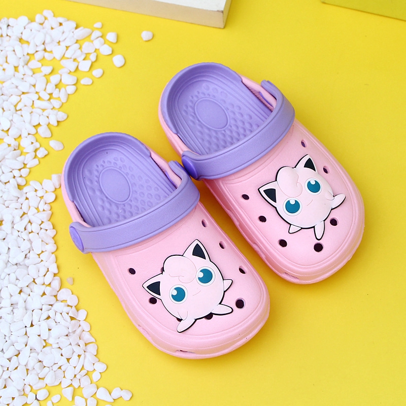 Dép Đi Biển Chống Trượt Hình Pikachu Dễ Thương Cho Bé Trai Và Gái AYUER