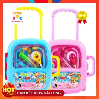Đồ Chơi Bác Sĩ Vali Kéo Dùng Pin Sáng Đèn Dành Cho Bé